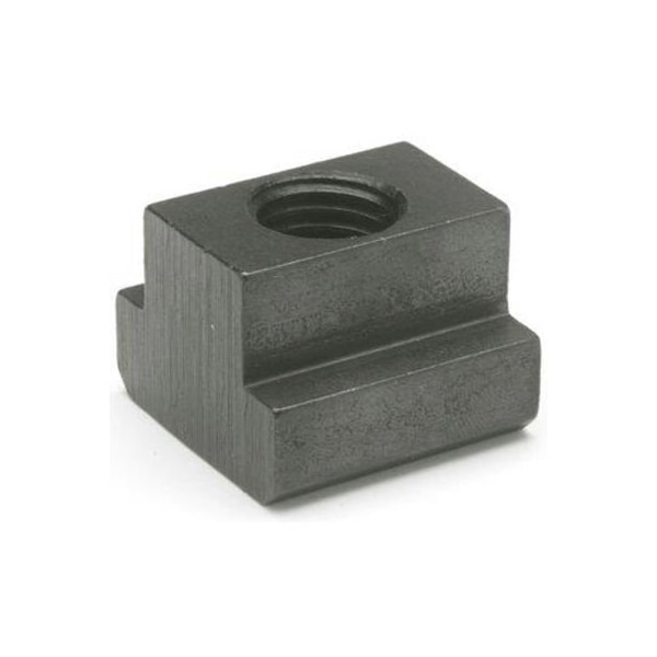 J.W. Winco J.W. Winco DIN 508 T-Slot Nuts, Steel, Blackened, M6, 1/2"W x 3/8"H A80010 - main